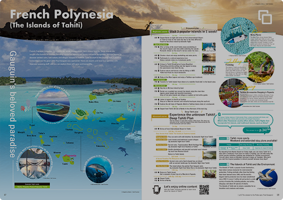 French Polynesia (The Islands of Tahiti)フランス領ポリネシア（タヒチ諸島）について