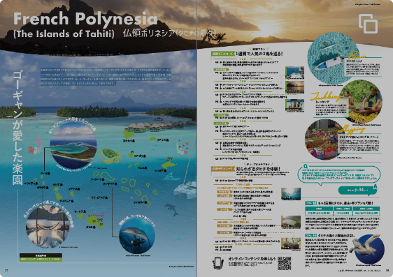 French Polynesia (The Islands of Tahiti)フランス領ポリネシア（タヒチ諸島）について